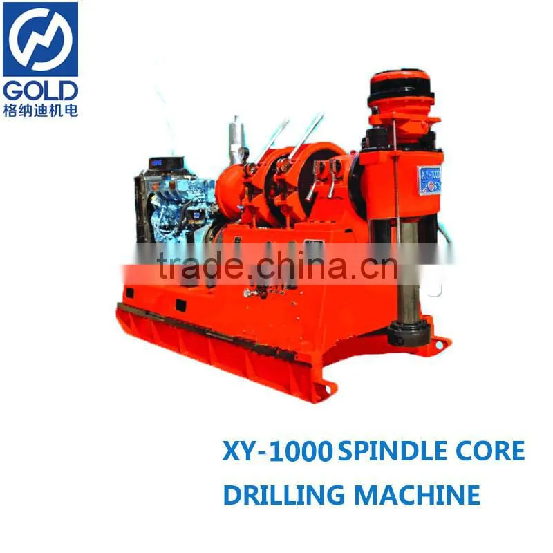 1000m spindle type XY-1000 water well drilling rig