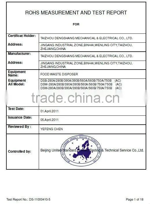 Air compressor pressure switch