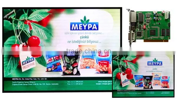 Video Display Function and Full Color Tube Chip Color LED Display Panel