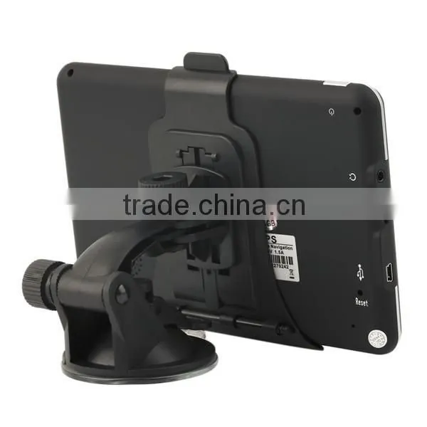 High quality SDRAM 128MB hd car 7 inch screen bluetooth gps satellite navigation, car gps navigation 800x480