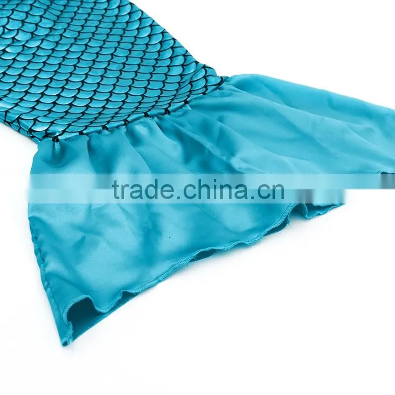 Swimmable Mermaid Tail with Invisible Zipper Bottom