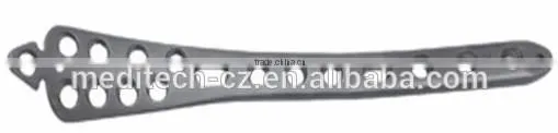 Titanium Medical Distal Tibial Medial Locking Plate and Screw