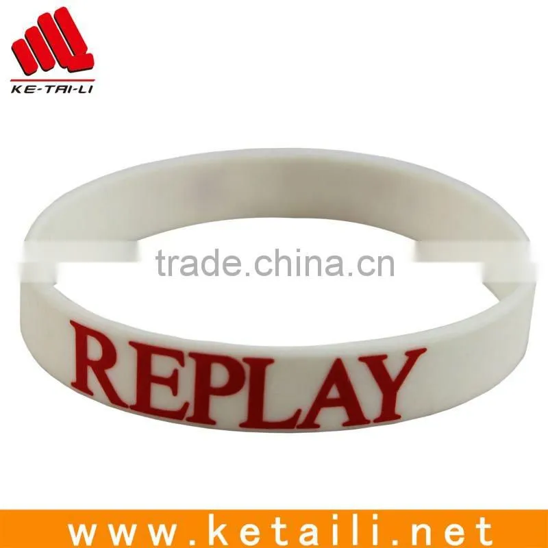 colorful sport silicone wristband for Christmas gift , we are manufacture