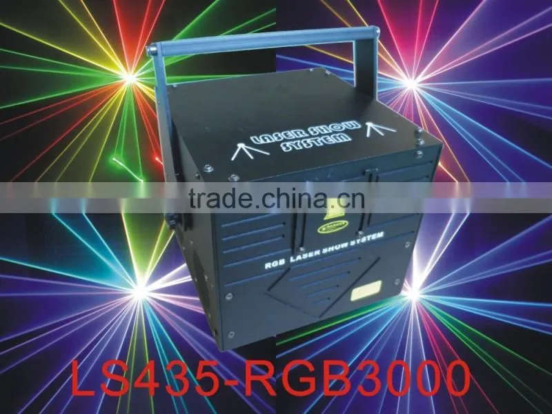2W RGB stage Laser light