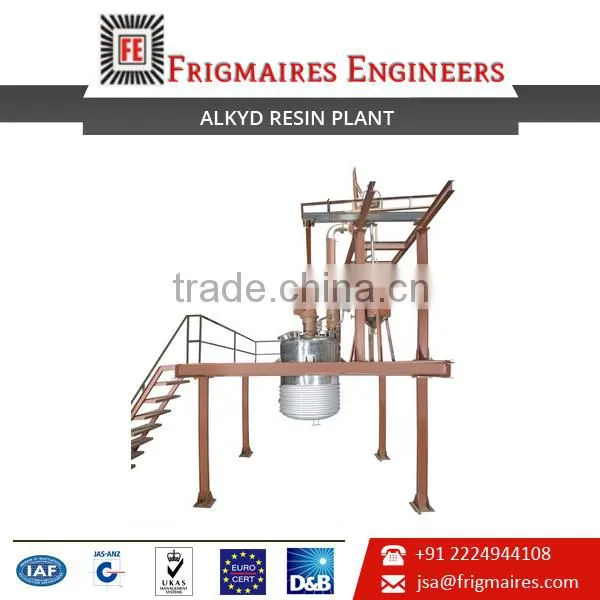 Excellent U.V. Resistance ISO Certified Alkyd Resin Plant