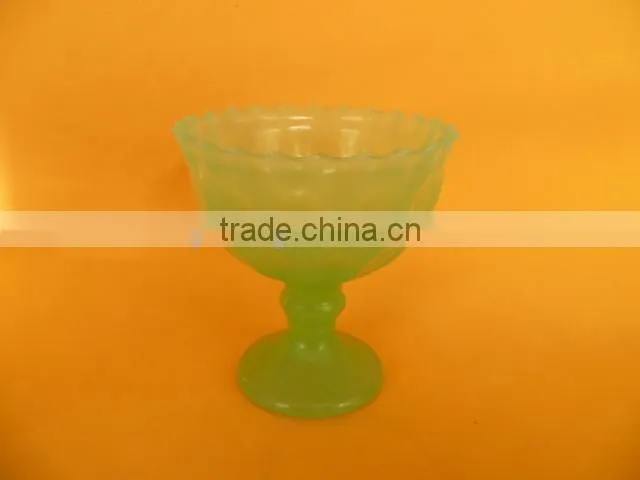 glass jade cup