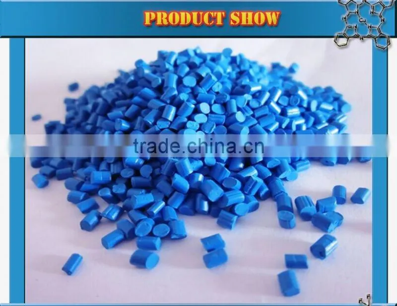 Green color masterbatch for PE bags