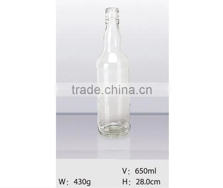 Wholesale orange juice glass bottle/beverage glass bottle