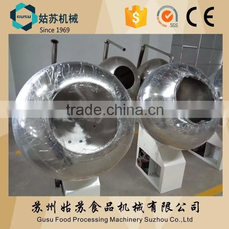 commercial chocolate multi function coating machine
