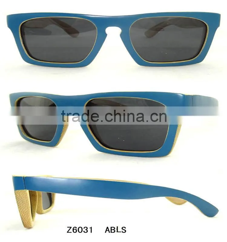 Fashion High Quality Wooden Frame Sunglasses