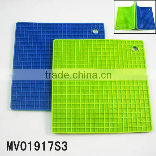 double color Silicone Honeycomb Pot Holders
