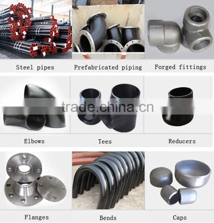 S.S. 316 3inch schedule 40 steel pipe fittings 8 inch elbow price