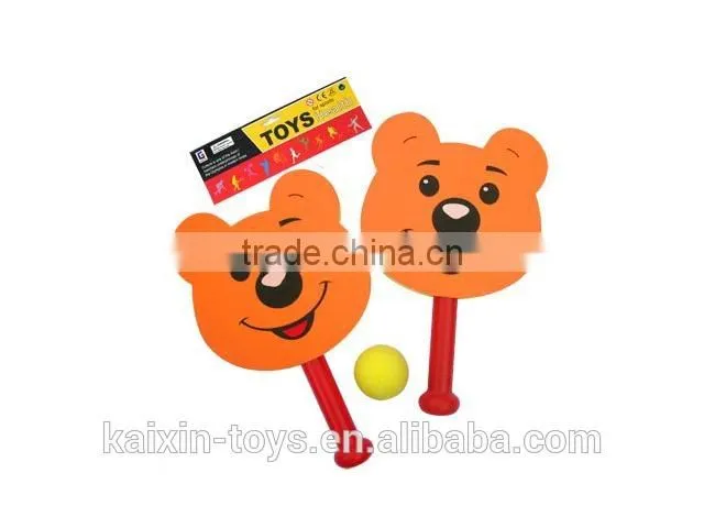 Cartoon bear foam best table tennis racket price