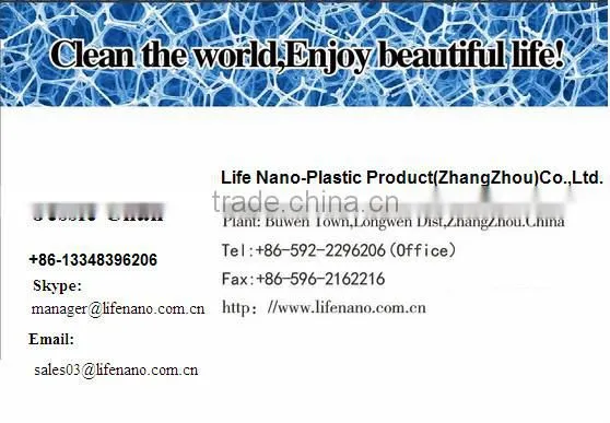 unique design no chemical glassware cleaning sponge