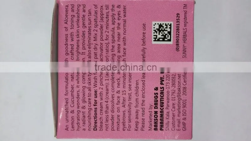 Herbals Cream Bleach Enriched With Aloevera, Lemon & Cucumber