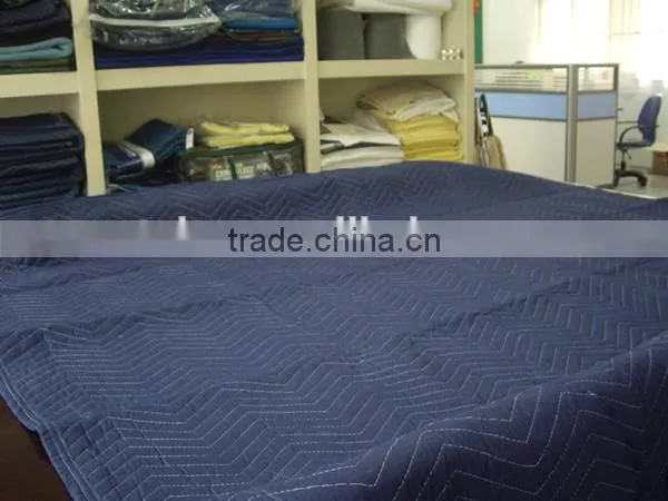 Ntnice zig-zag stitching non woven moving blanket
