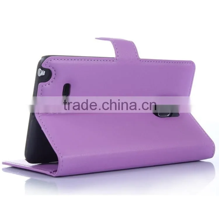 High Quality Leather Holster Card Wallet Folio Stand Flip Case Cover for Samsung GALAXY Note Edge N915