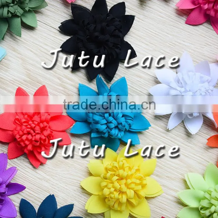 New hair accessories wholesale fashion metallic messy bow headwrap,large bowknot head band/hair bands for kids
