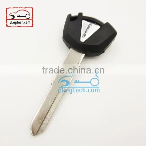 High Quatity Kawasaki Motorcycle key shell blank with chipKawasaki Motorcycle key fob