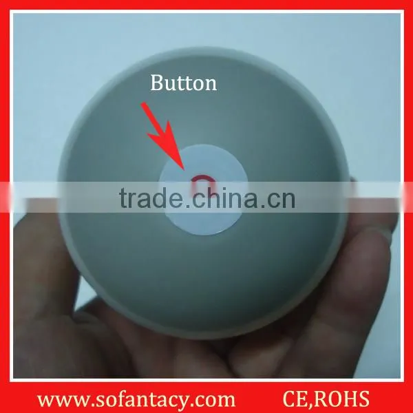 led egg shape mood light with 8 light models