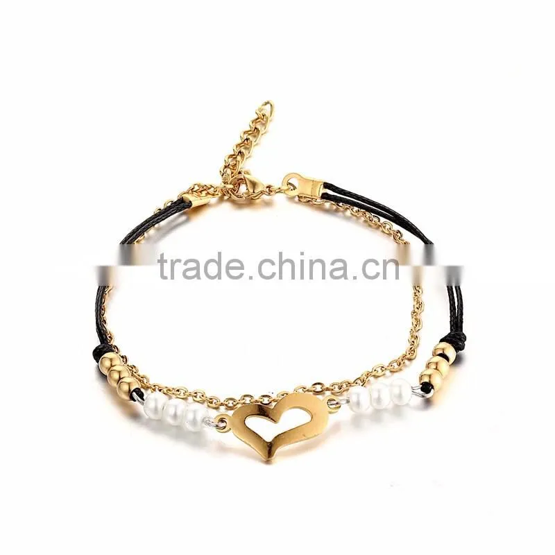 2016 Latest Design Cheap Stainless Steel Edforce Bracelet SSBL055WY