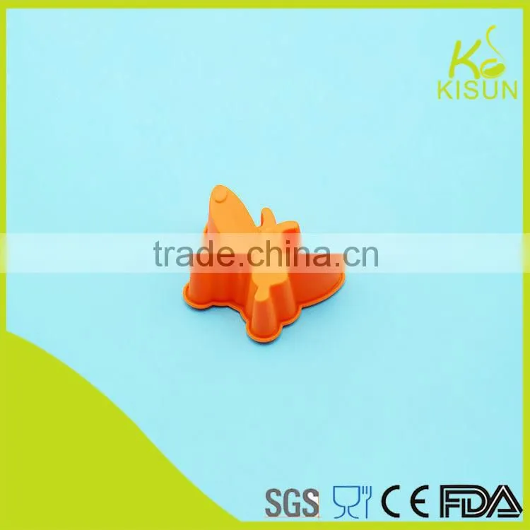 colorful mini butterfly cupcake mould