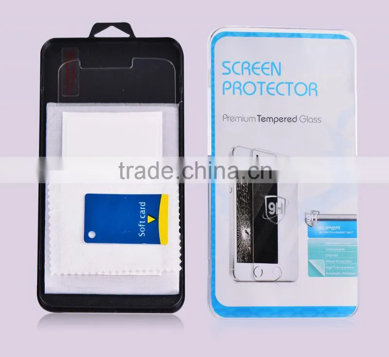 Silk-printing colorful screen protector OEM welcome factory top sales privacy glass screen protector