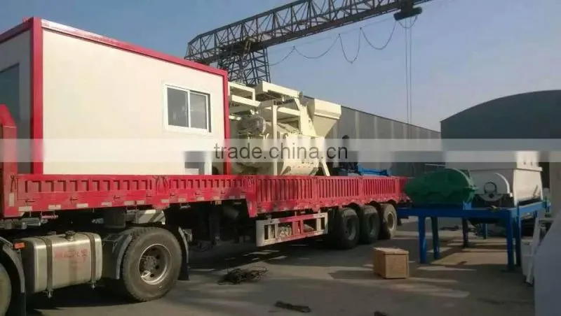 Construction Company used SICOMA JS2000 concrete mixer