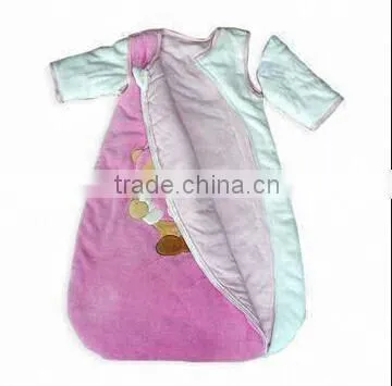 Factory Manufacture Lovely Design cotton Baby winter Sleeping Bag