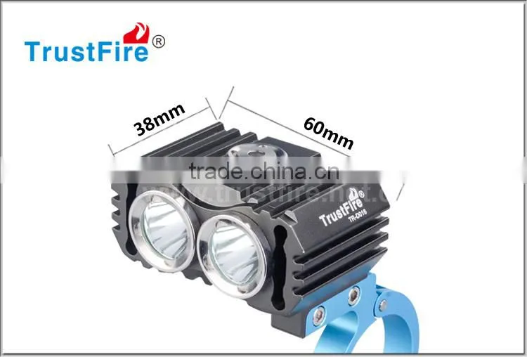 New TrustFire D016 bicycle headlamp rechargeable led flashlight bike 800LM bike front light with 4.2v battery pack