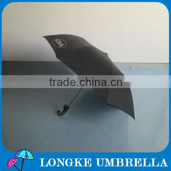 High quality attractive design two foliding gun umbrella for man