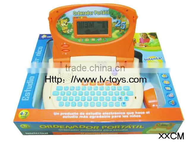 LV0027981 Low price updated spanish learning toy computer