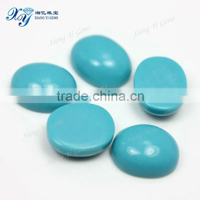 10x12mm kawaii cabochons prices turquoise stone beads oval shape bulk turquoise stone