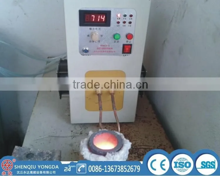 Factory price 5kgs 10kgs small induction furnace of gold silver copper
