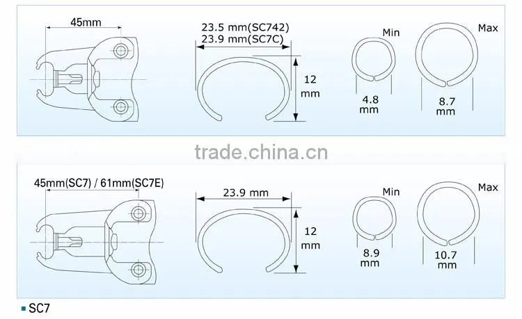 Fence Upholstery Mattress Bag Closure Industrial C-Ring Gun