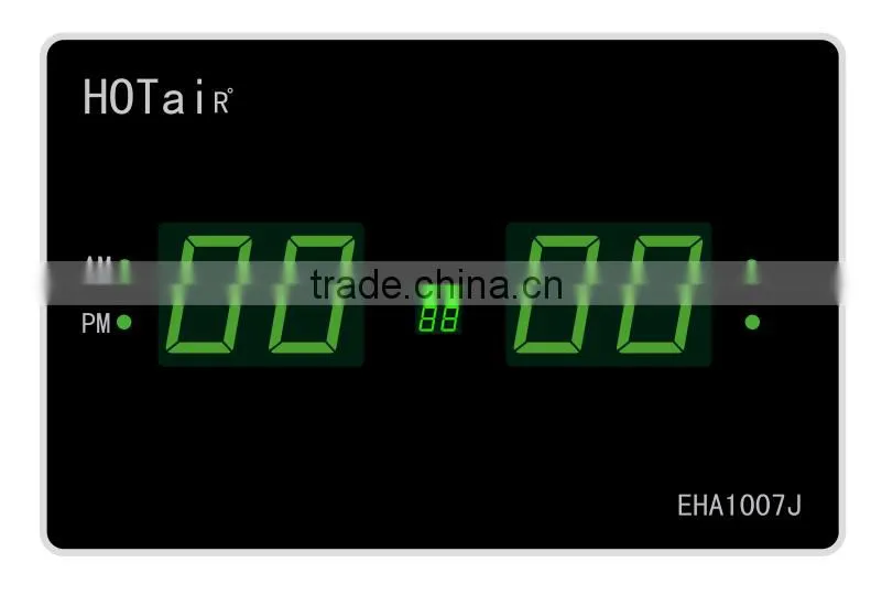 promotional high quality LED with time wall clock