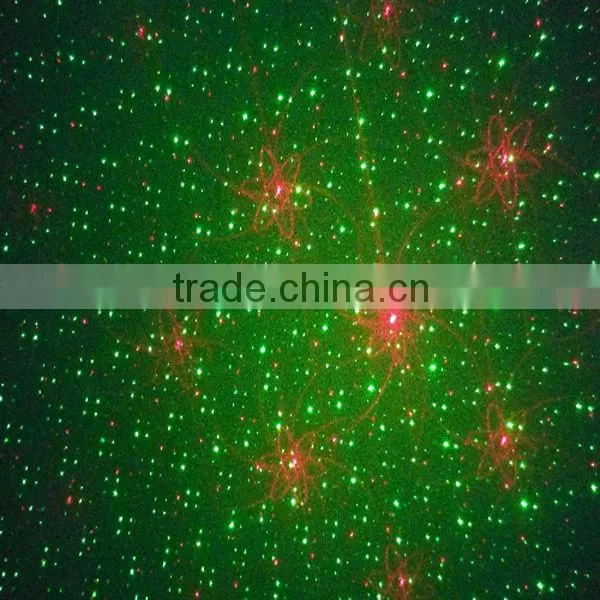 Mini laser light show projector