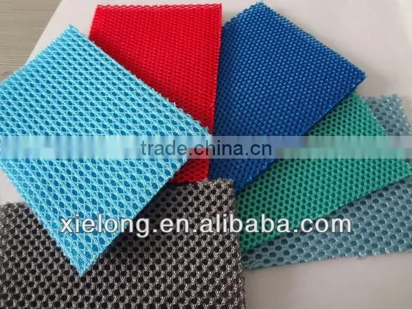 Polyester air Sandwich fabric mesh for chair for shoes for sofa