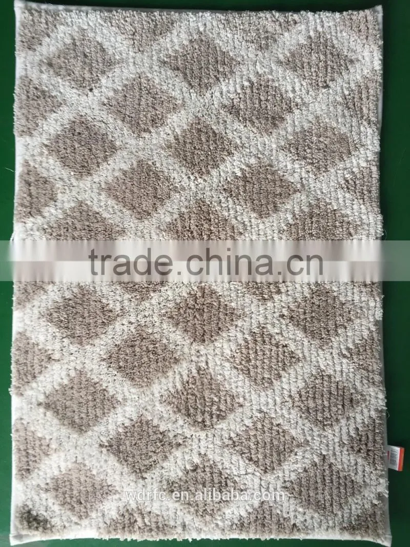 home chenille doormat with stripes