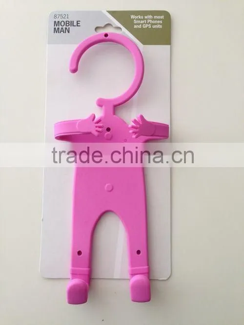 2014 New arrival Flexible Silicon Cell Phone Holder, Silicone Mobile Hook