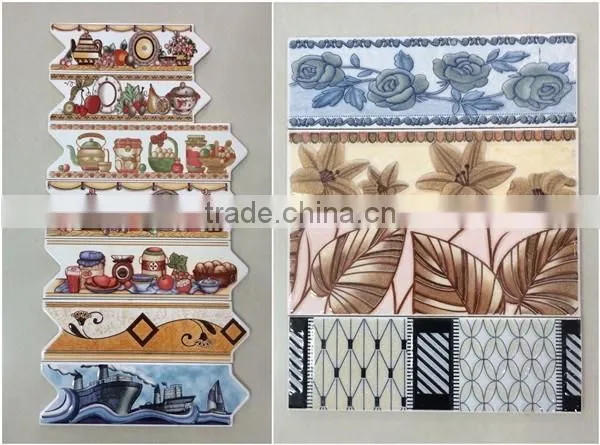 special kitchen design ceramic border tiles 80x300