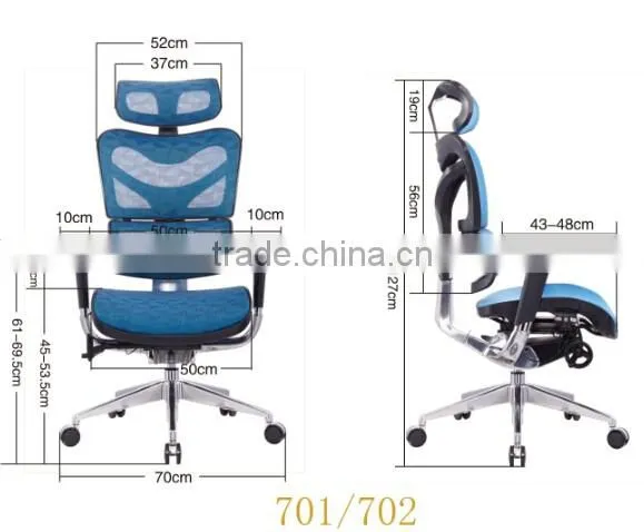 Hot sell fashionable New style recline office chair with mesh cover