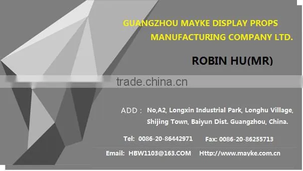 Quality Factory Supply Acrylic and Steel combined display stool, display props, shop advertising display