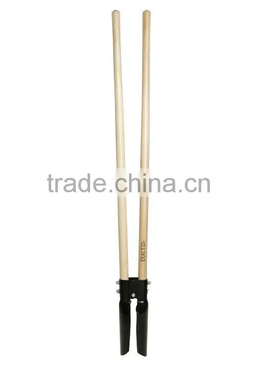 HIGH C-STEEL POST HOLE DIGGER--GARDEN TOOLS