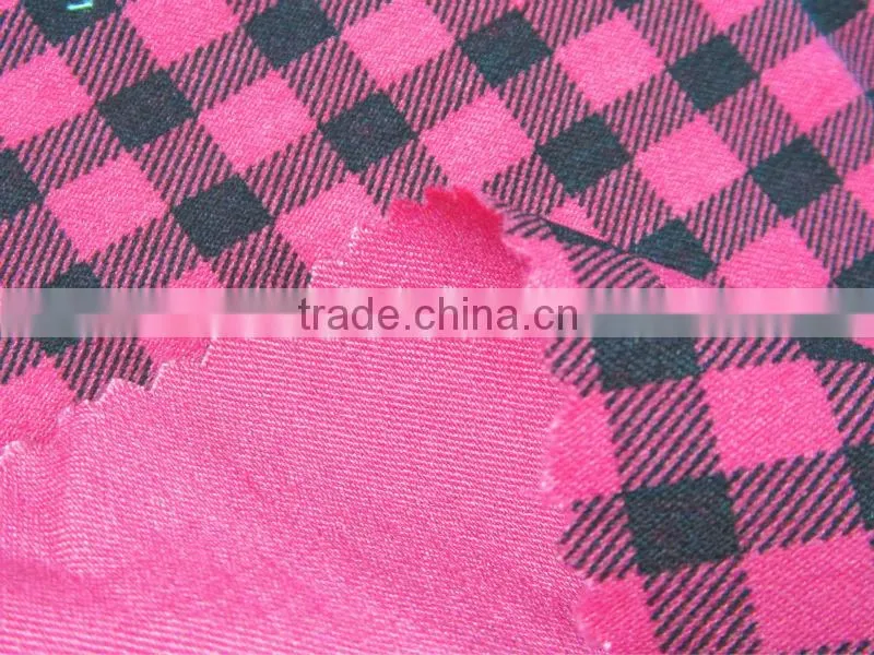 ES5016 Pigment printed fabric NR bengaline fabric with spandex for women fabric