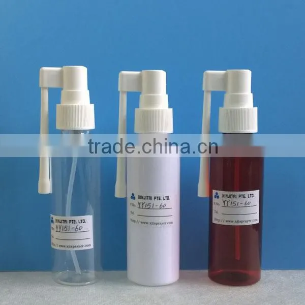 60ml Cosmo Round Clear Transparent PET Mist Spray Bottle