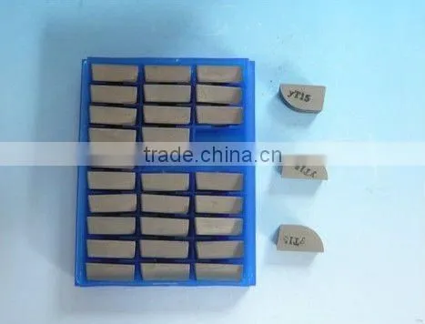 YW2 /YG6/YG8/YT14 Tungsten Carbide A315 Brazed Tips