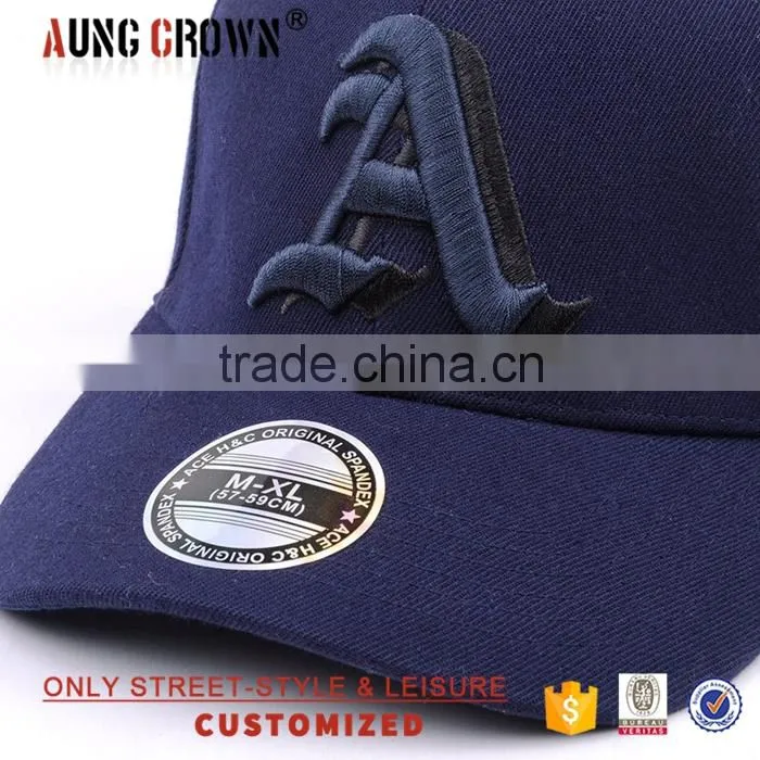 6 panel embroidery baseball cap custom logo