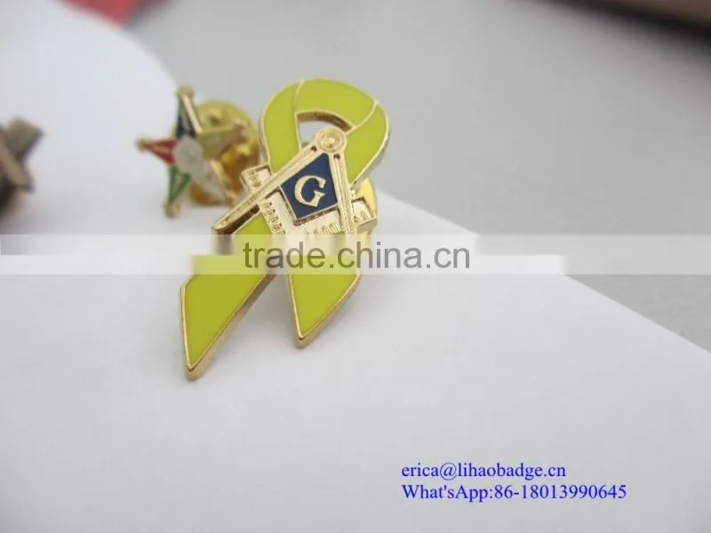 Custom metal Jewelry tags metal lapel pin hang metal tags for scarf