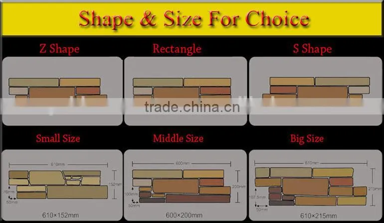 Eco-friendly Stone Product for Exterior Wall Stone
